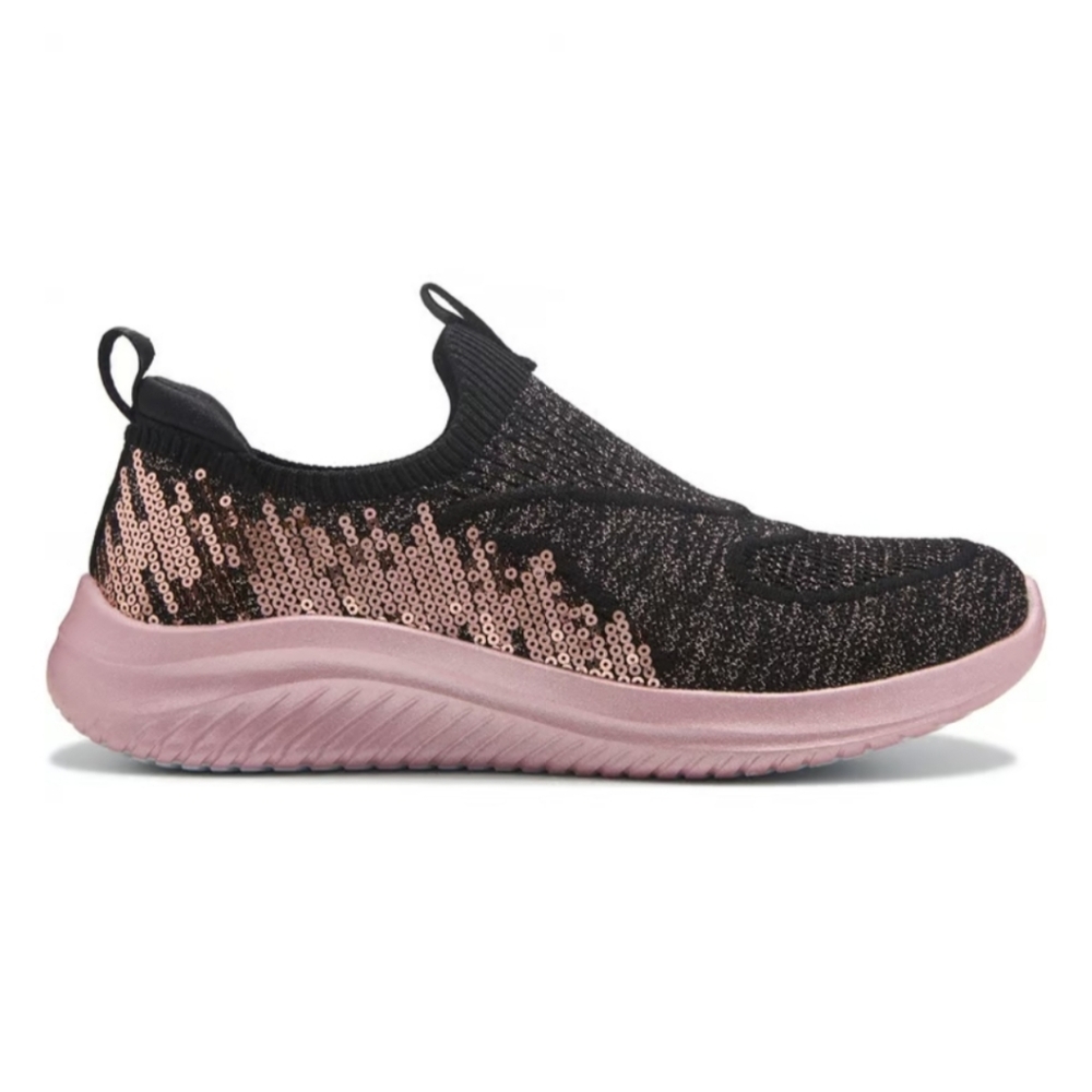 SKECHERS Kids' Ultra Flex Slip On Sneaker Little/Big Kid - Picture 3 of 15